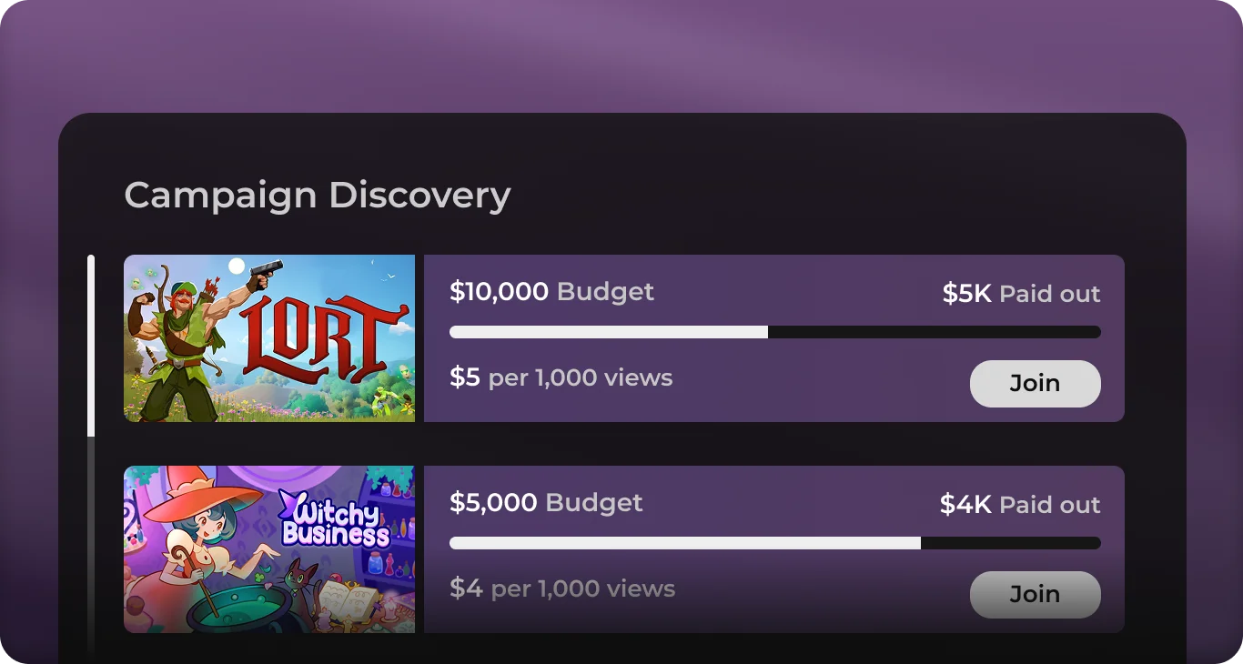 Support Games You Love