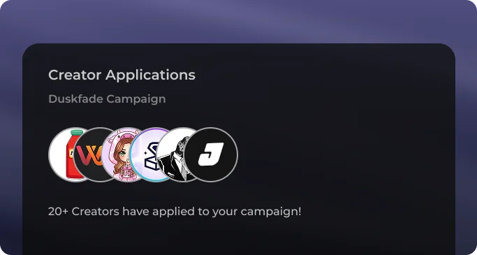 Work With Top Creators